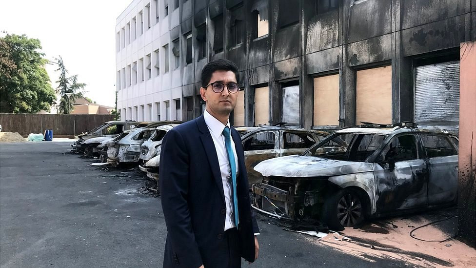 Zartoshte Bakhtiari, mayor of Neuilly-sur-Marne - a French commune in the Seine-Saint-Denis department - since 2020