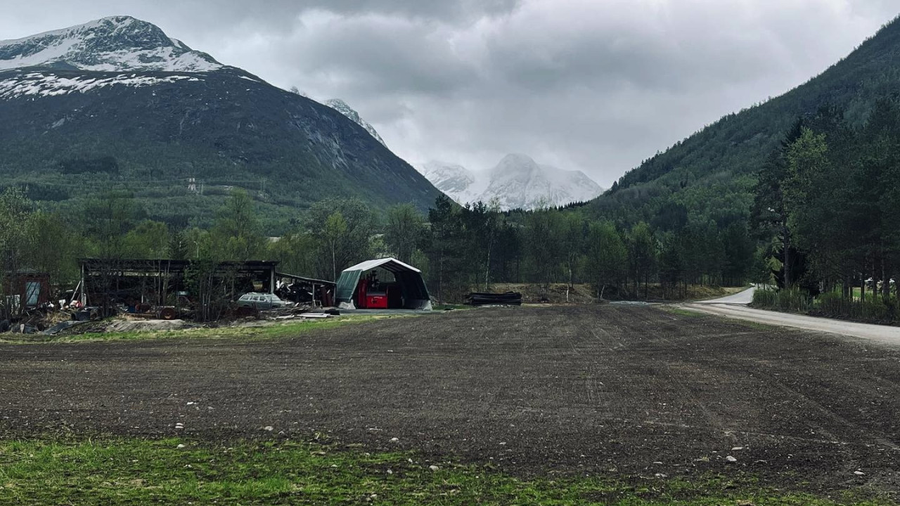 Ovako danas izgleda prostor na kome je nekada bio logor u Beisfjordu