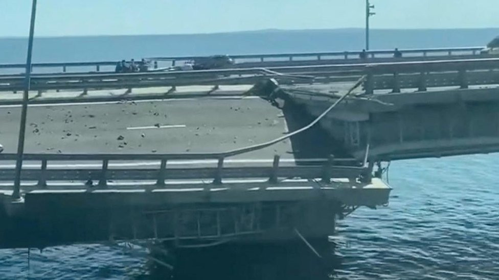 Picture showing damage