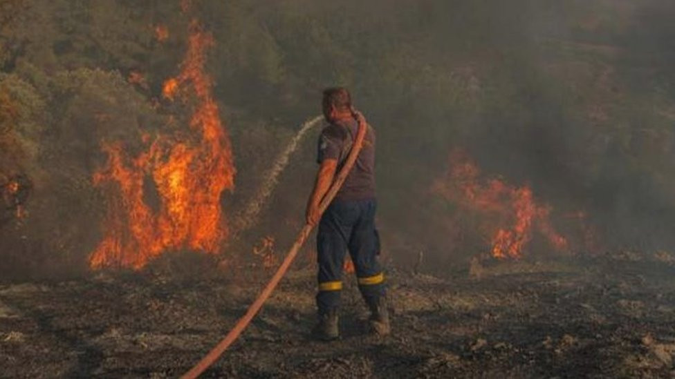 Požar u Grčkoj