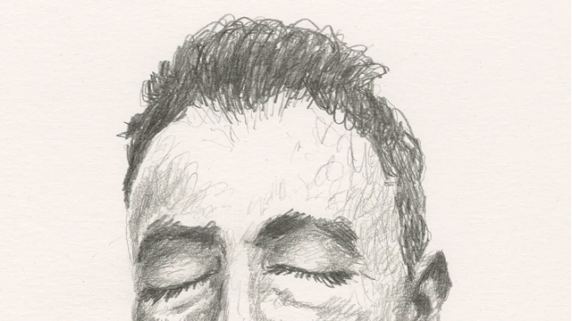 Portret Openhajmera, koji je nacrtao autor teksta
