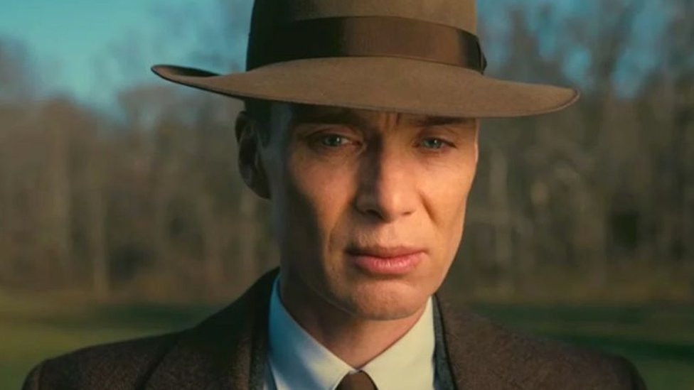 Actor Cillian Murphy as Oppenheimer