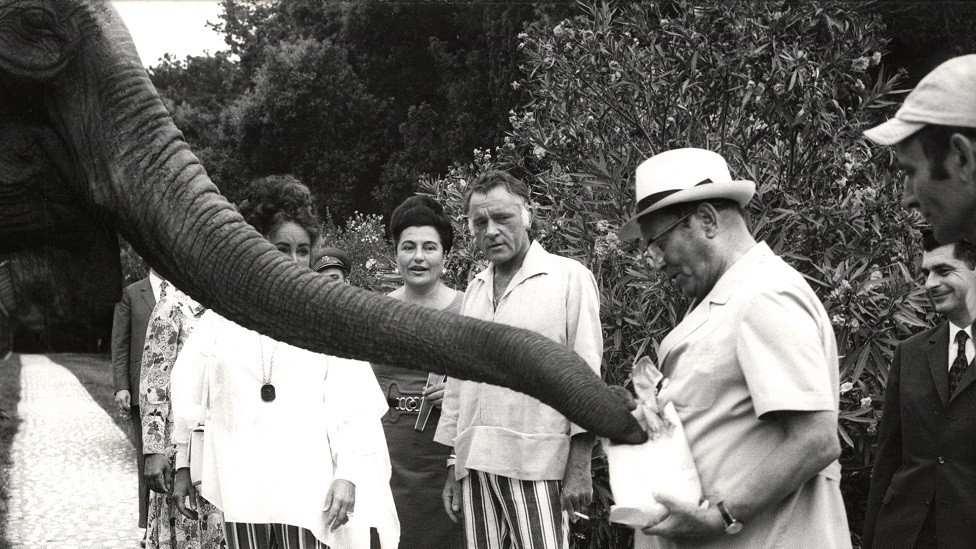 Tito, Barton, Tejlor, Brioni 1971.