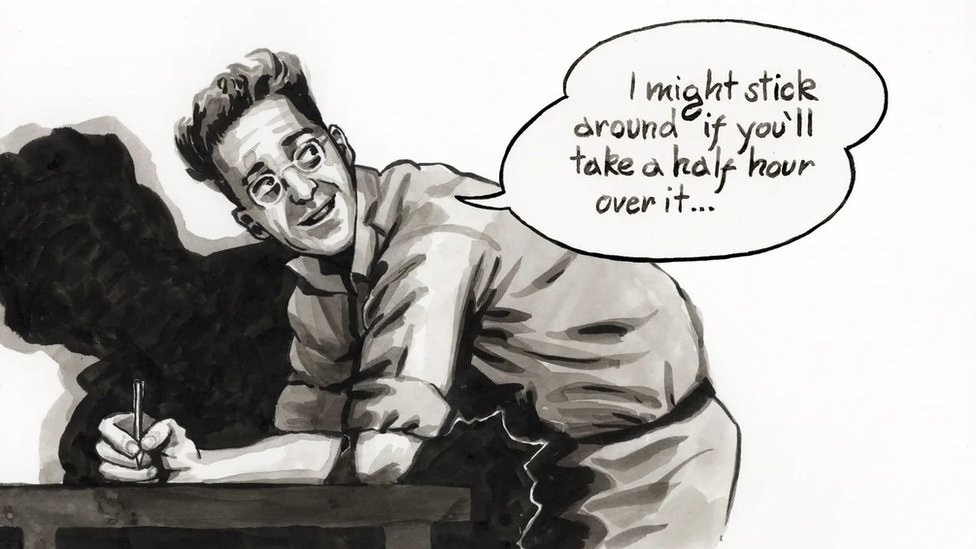 Slotinov kolega, Rimer Šrajber, koji je pomogao u sklapanju atomske bombe Debeljko, bačene na Nagasaki u avgustu 1945. godine