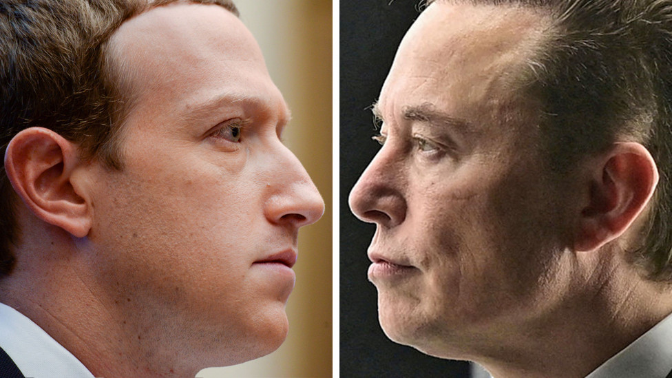 Mark Zakerberg i Ilon Mask
