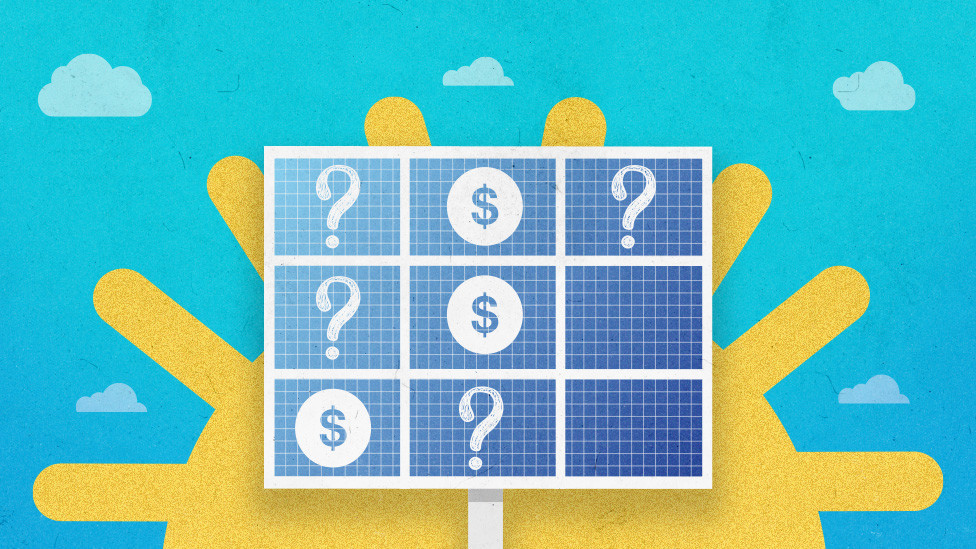 Ilustracija solarnih panela