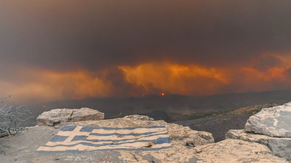 požari u Grčkoj
