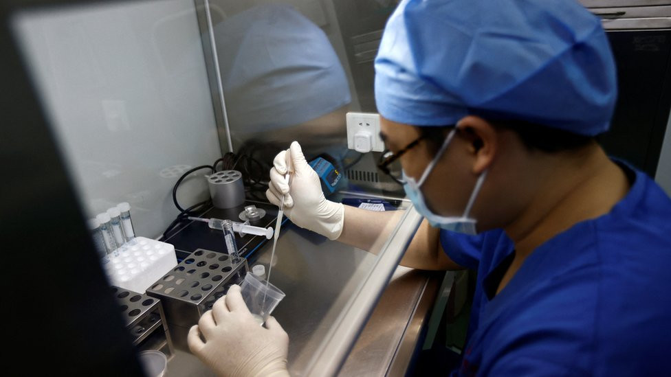 sperma, laboratorija