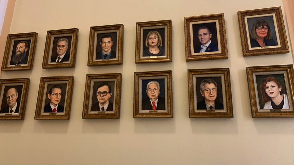 Narodna skupština, portreti