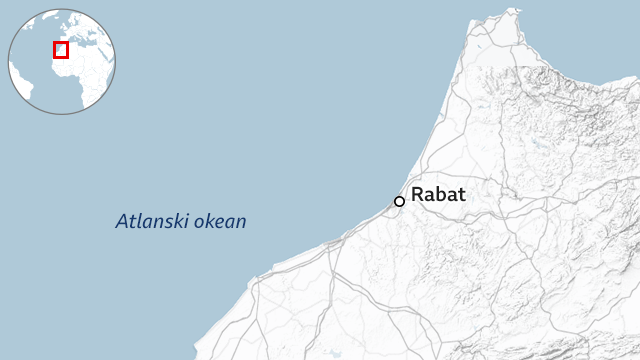 Maroko, zemljotres