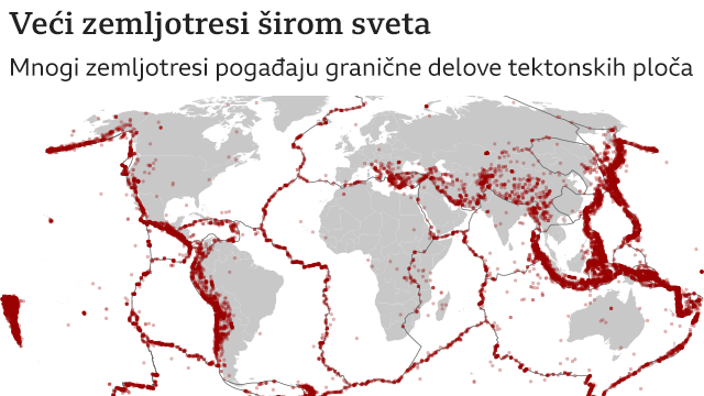 zemljotresi u svetu, najveći zemljotresi u svetu od 1980.