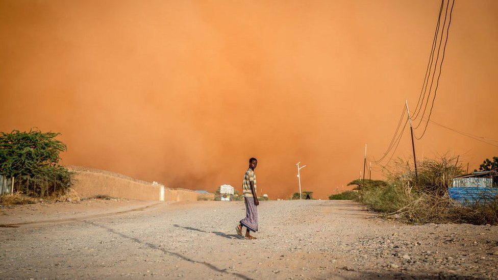 Somalija, Dolou, 14. april 2022.