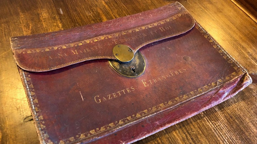 Briefcase belonging to Napoleon