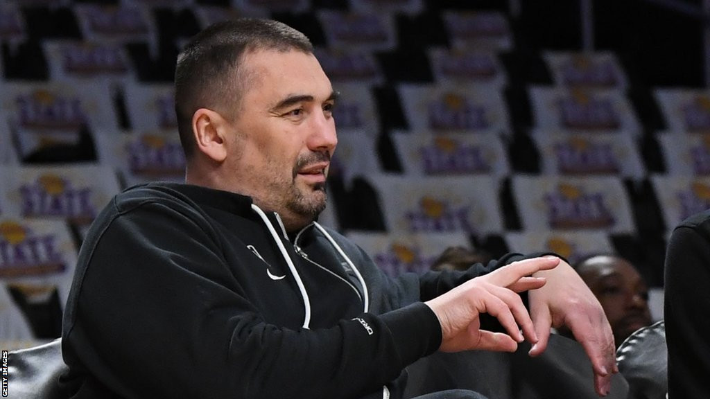 Golden State Warriors assistant coach Dejan Milojevic