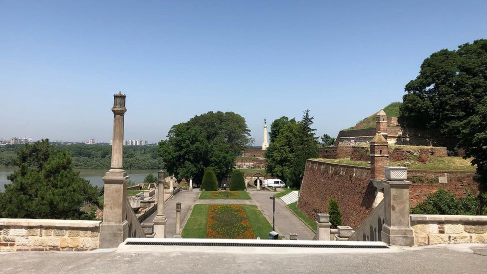 Veliko stepenište Kalemegdan