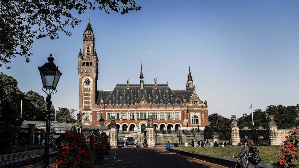 A general view of the Peace Palace