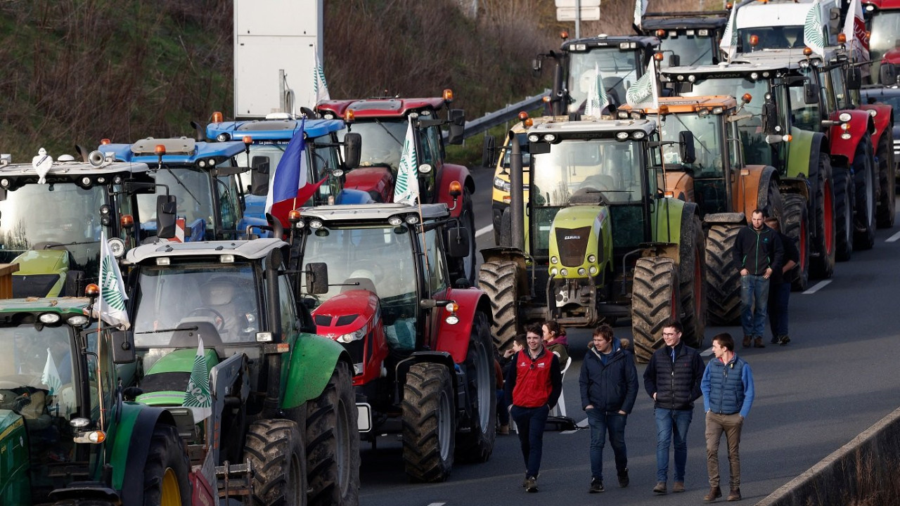 Blokada farmera u Francuskoj