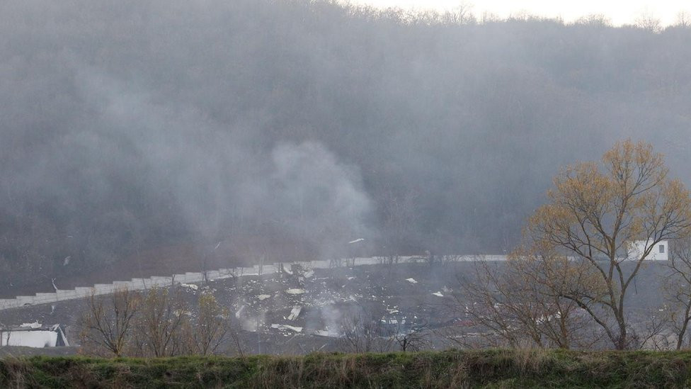 eksplozija, Leštane