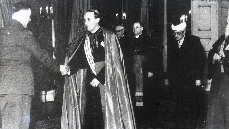 Ante Pavelić i Alojzije Stepinac