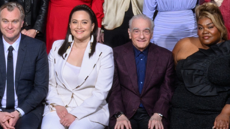 Christopher Nolan, Lily Gladstone, Martin Scorsese and Da'Vine Joy Randolph