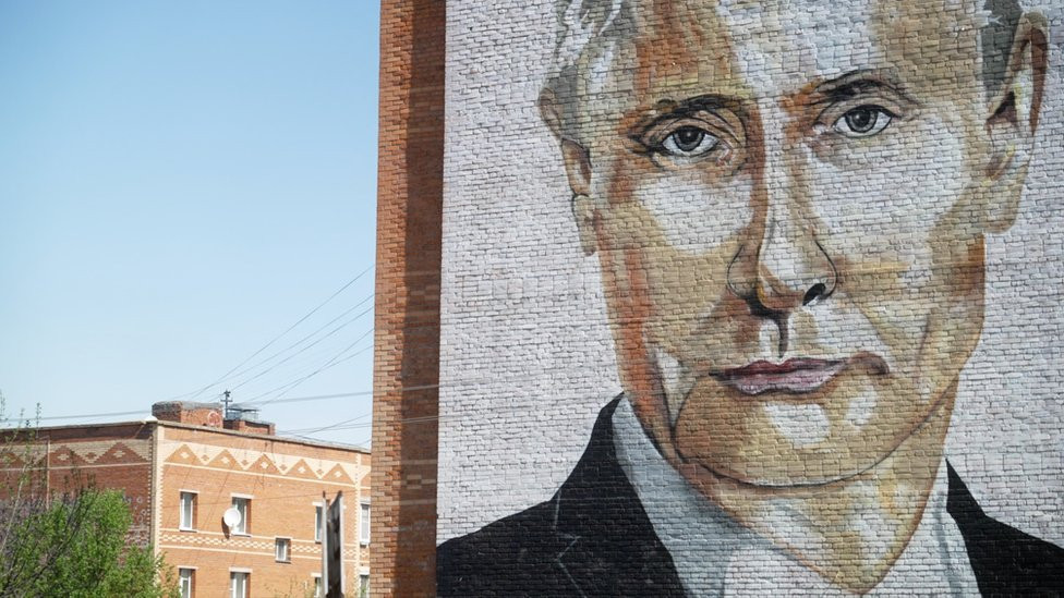 Vladimir Putin, mural