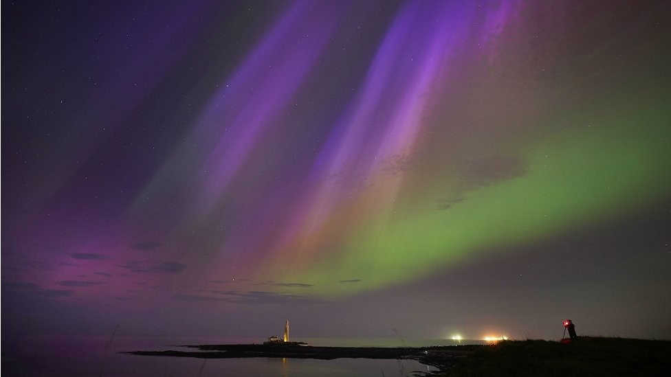 Polarna svetlost - igra svetlosnih zavesa nad Velikom Britanijom