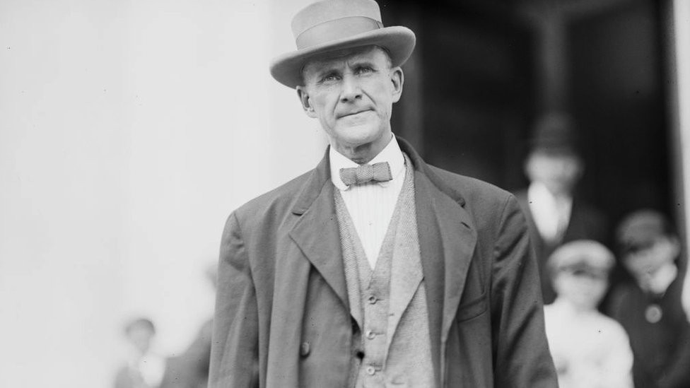 Eugene V Debs in 1912