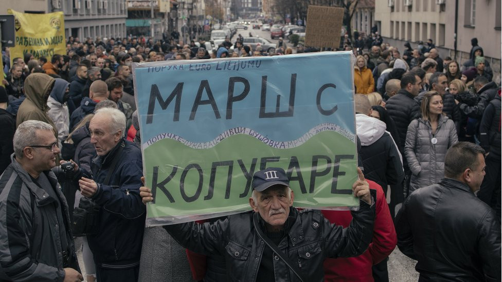 Protest u Loznici u ponedeljak 29. novembra