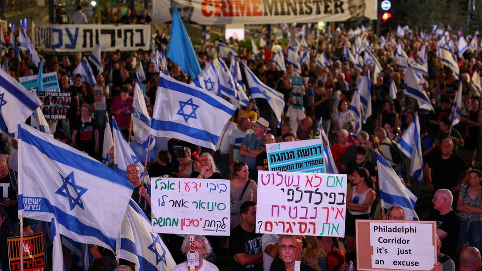 Protesti, Izrael