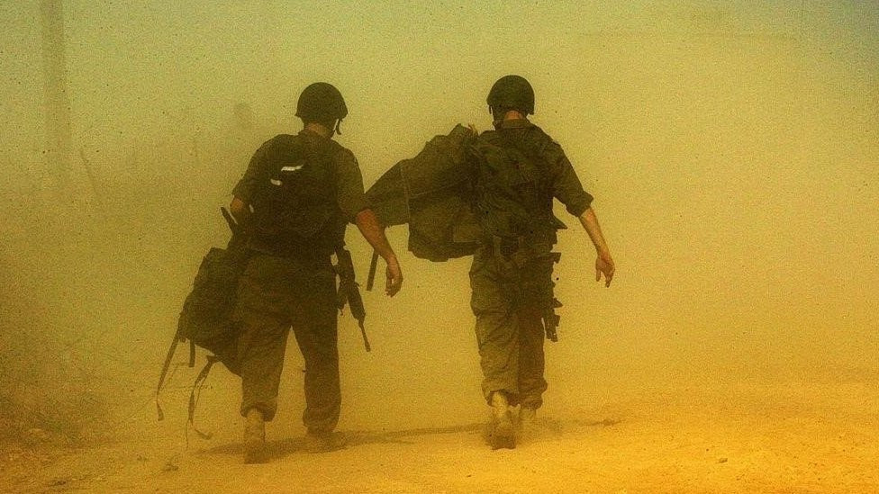 Israeli soldiers in Lebanon in 2006: Israeli soldiers have made their fifth major incursion into Lebanon since 1978