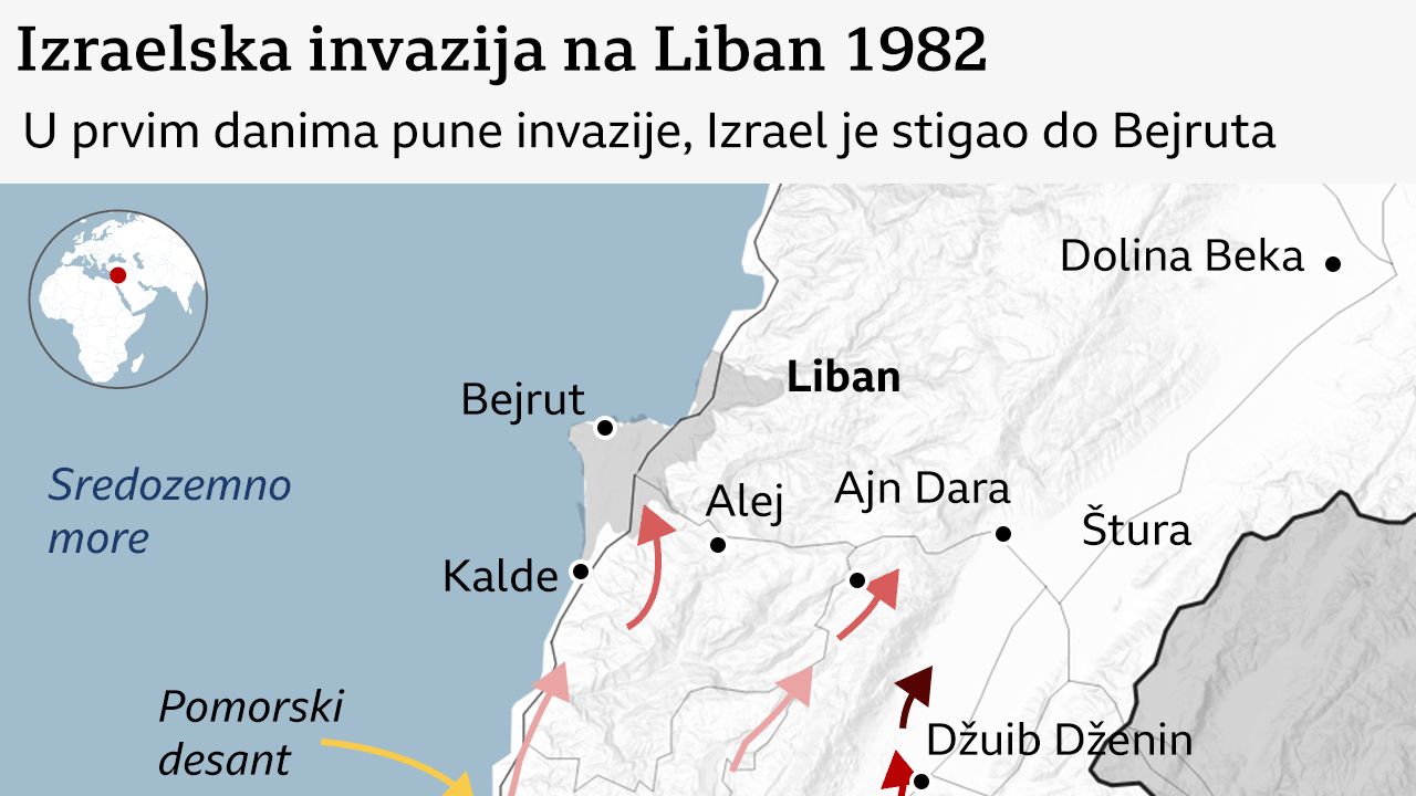 Invazija na Liban 1982