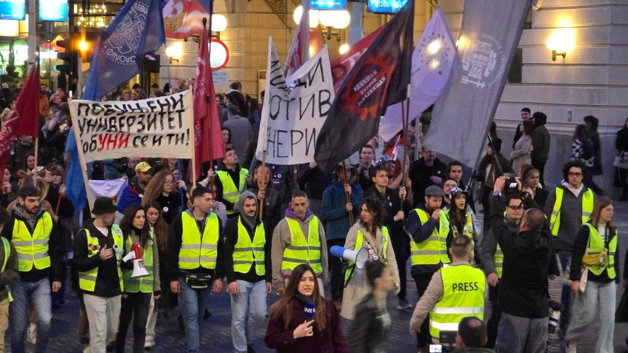 Protest u Beogradu 31. marta
