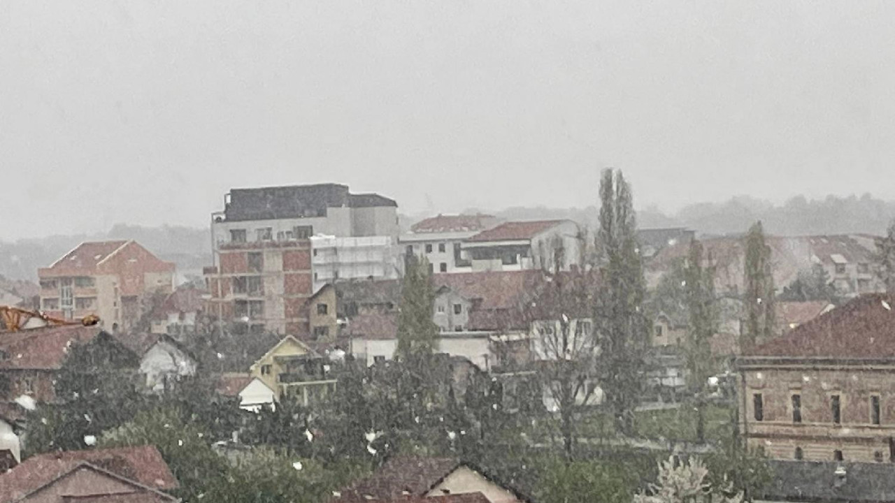 Sneg u Kragujevcu
