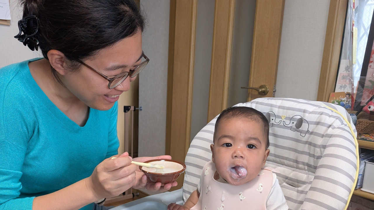 japanka, japanka hrani dete, pirinač u japanu