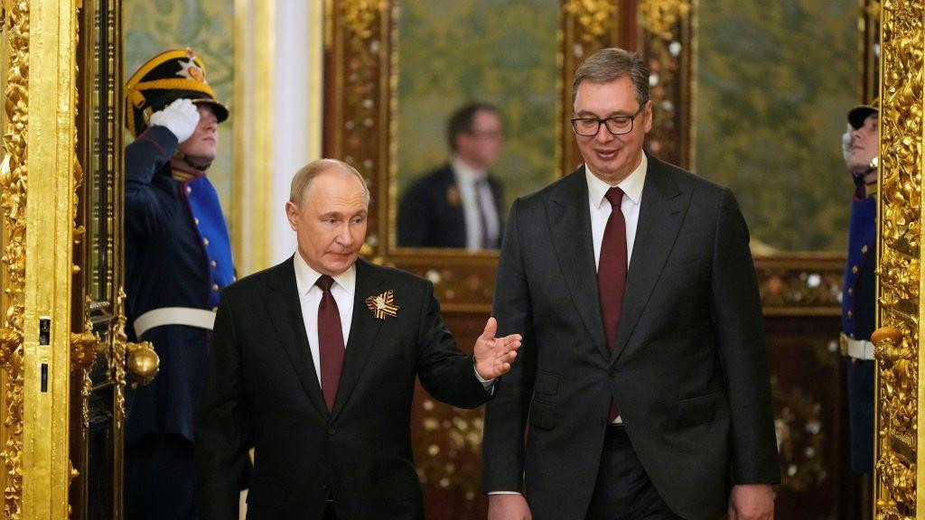 Aleksandar Vučić i Vladimir Putin 