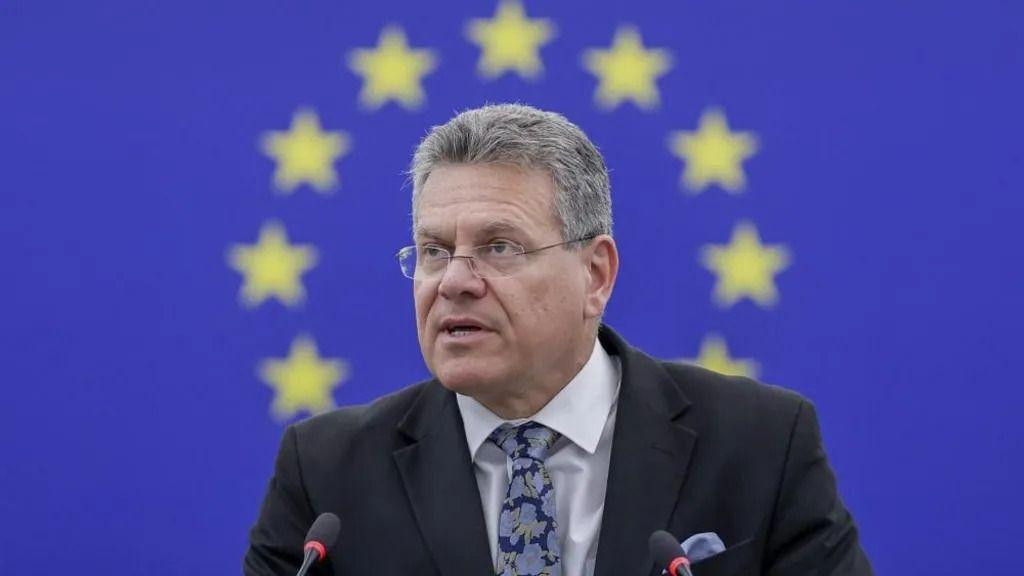 EU komesar za trgovinu Maroš Šefčovič 