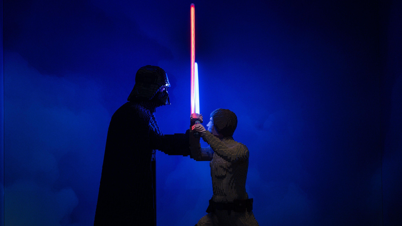Star Wars, Dart Vejder i Luk Skajvoker, lego