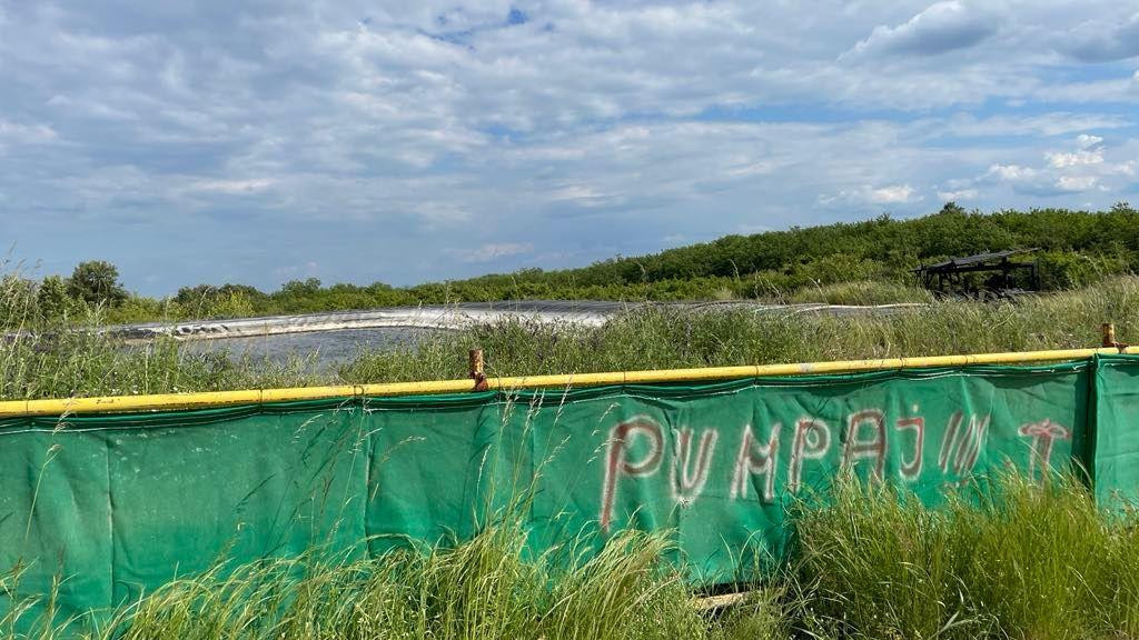 Jedan od bazena sa vodom kod nalazišta Malka Golaja