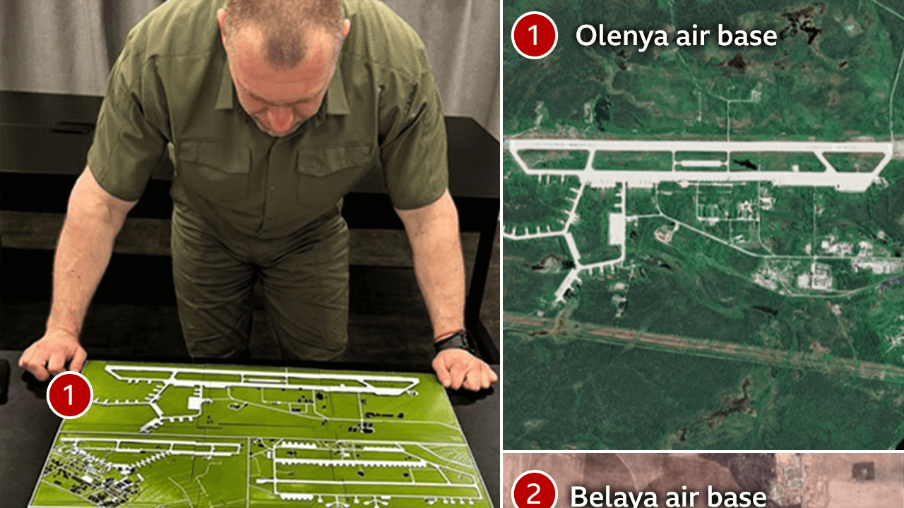 ukrajinski napad na ruske avio baze