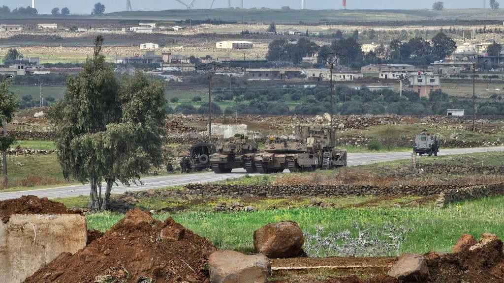 izraelski tenkovi u Sriji 