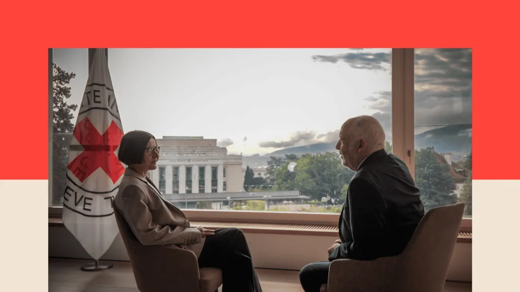 Švajcarska diplomatkinja Mirjana Špoljarić i Džeremi Bouen, BBC novinar