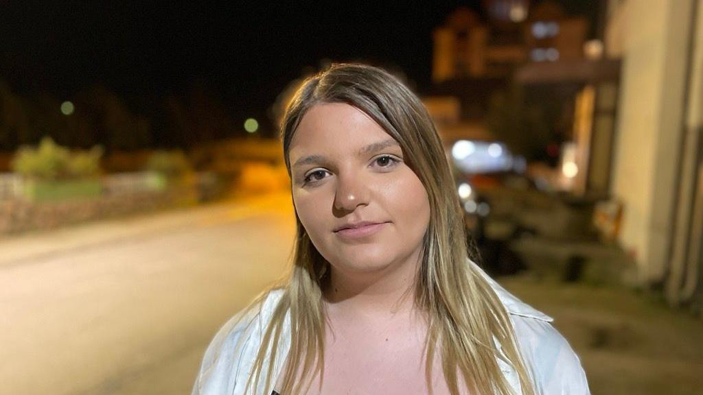 Milica Maksimović, 23-godišnja studentkinja Fakulteta političkih nauka (FPN)