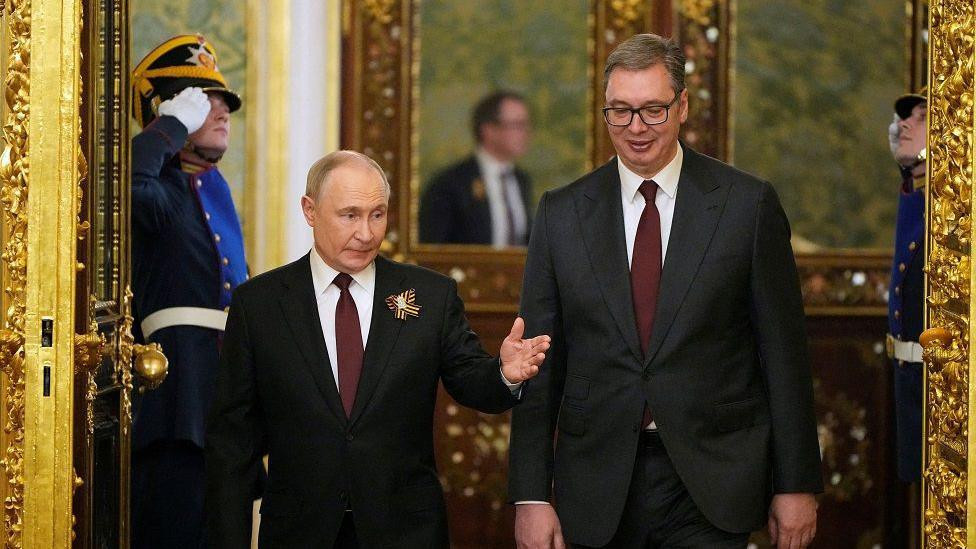 Vučić i Putin 