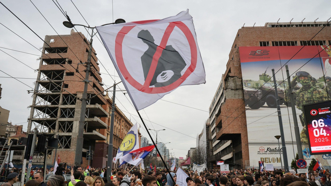 Protest 'Za Generalštab', 24. marta