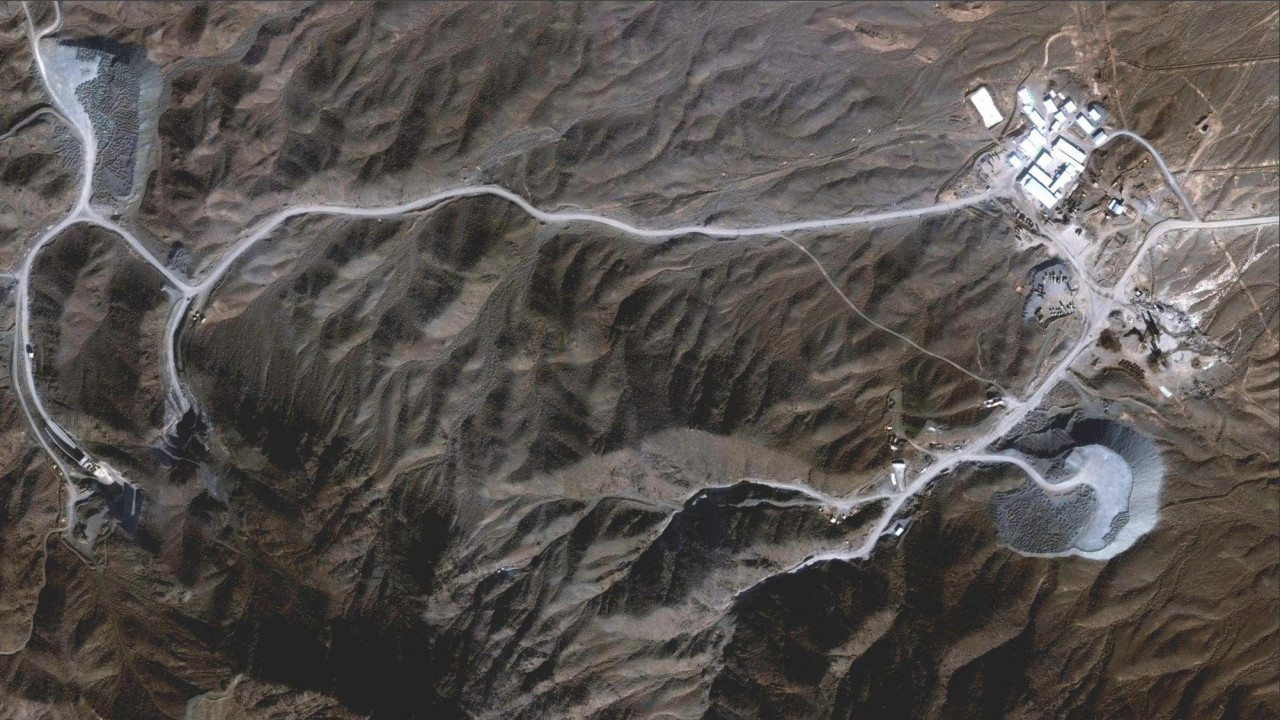 Satelitska fotografija Natanza