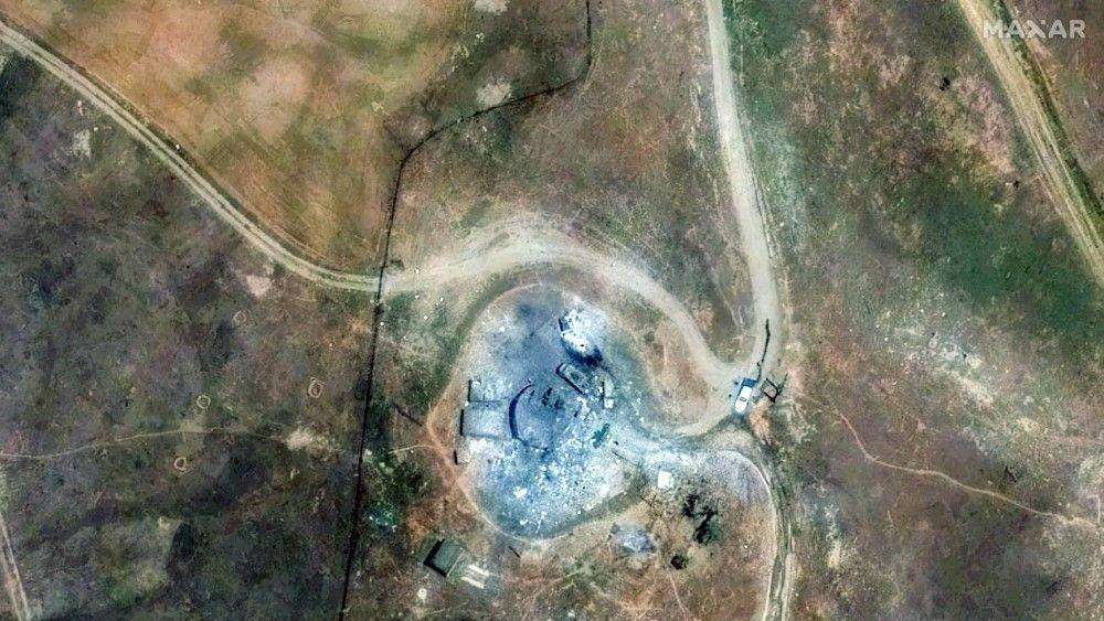 Objekat Piranšar u Iranu snimljen 13. juna