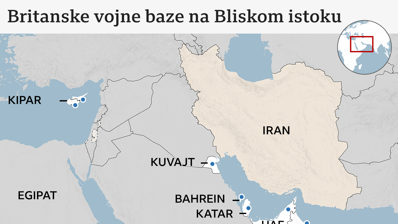 britanske vojne baze na Bliskom istoku