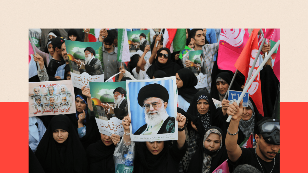 Demonstracija za Hamneija u Teheranu 14. juna