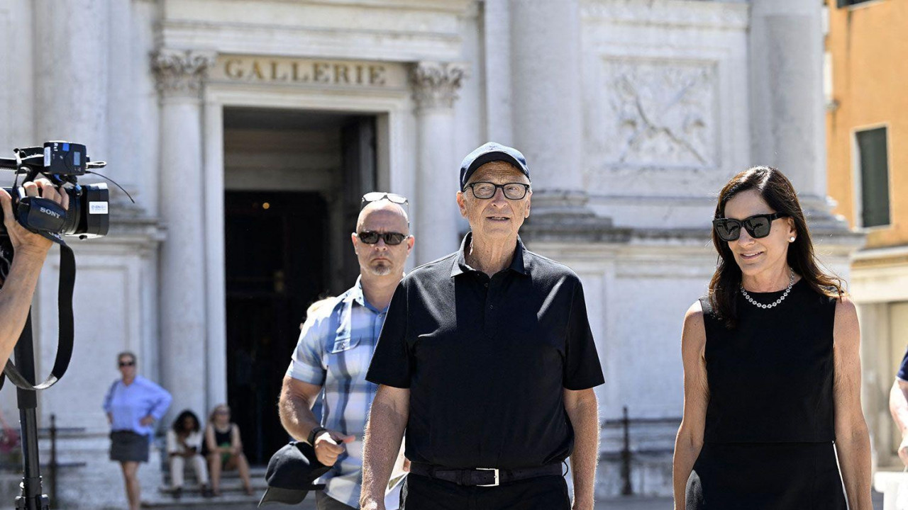 Bil Gejts sa partnerkom Polom Herd