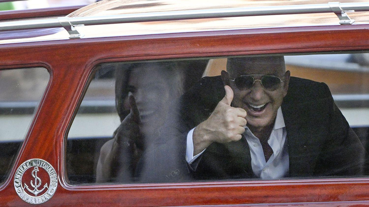 Loren Sančez i Džef Bezos 